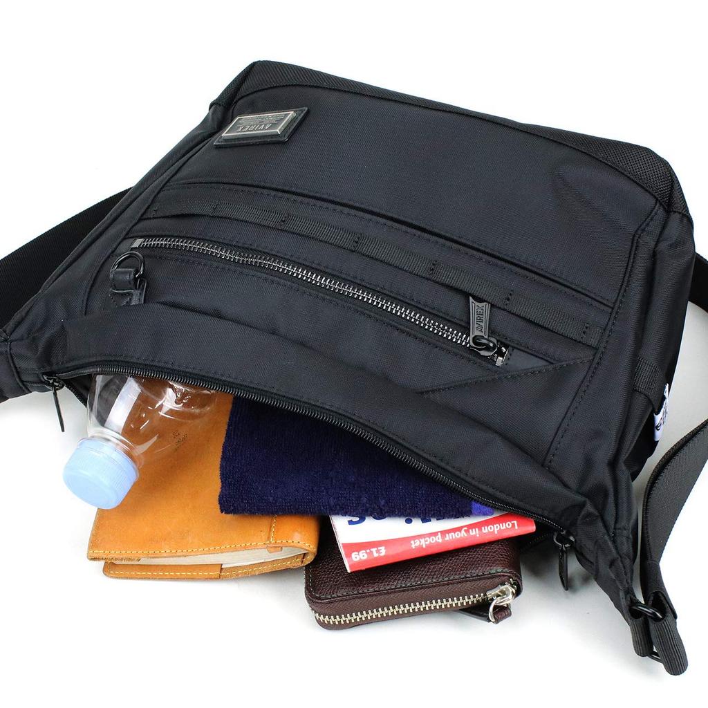 Avirex SOLID Mini Shoulder Bag AX2052 (Black (10))