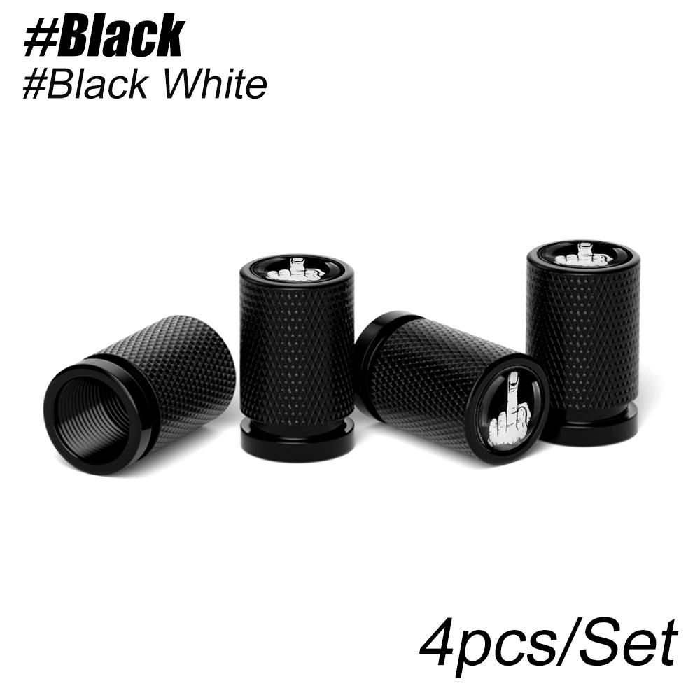 4Pcs Tire Valve f14 Stem Caps, Aluminum Tire Cap, Corrosion Resistant Leak-Proof, Universal for Cars SUVs Bikes Trucks Motorcycles
