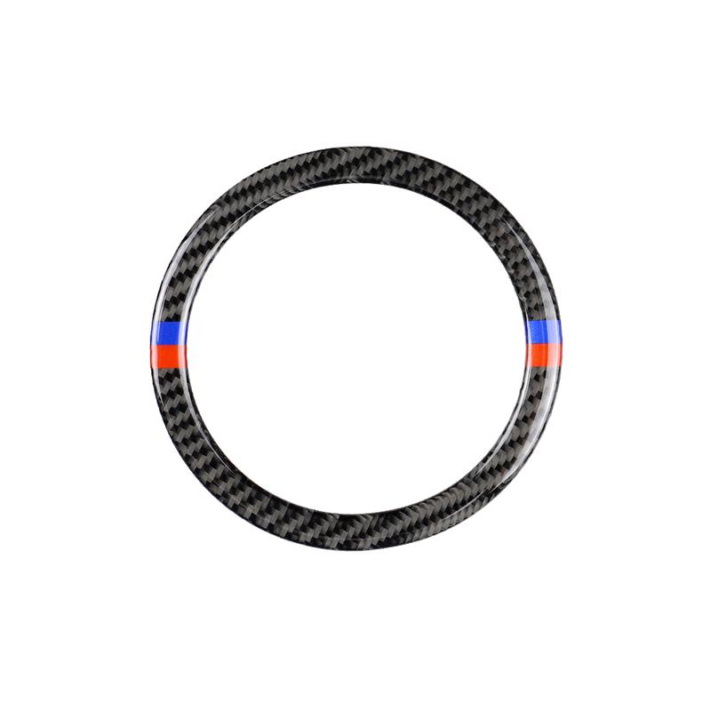 Car Steering Wheel Panel Sticker Frame Trim Circle Cover For Mini Cooper R55 R56 R60 R61 Interior Decor Strip