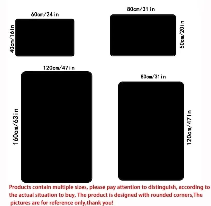 Современный Легкий Роскошный Принт Большой Ковер Противоскользящий и Износостойкий Мягкий Коврик для Гостиной Спальни Ковер Легко Чистить Мода