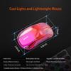 Ajazz AJ358 Gaming Computer Mouse RGB Transparent New Backlit Lightweight Pink AJ358 3D Optical Wired Laptop Desktop