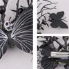 Flower Ghost Claw Hair Clip Harajuku Halloween Headwear Retro Skeleton Hand Hairpin  Party Supply