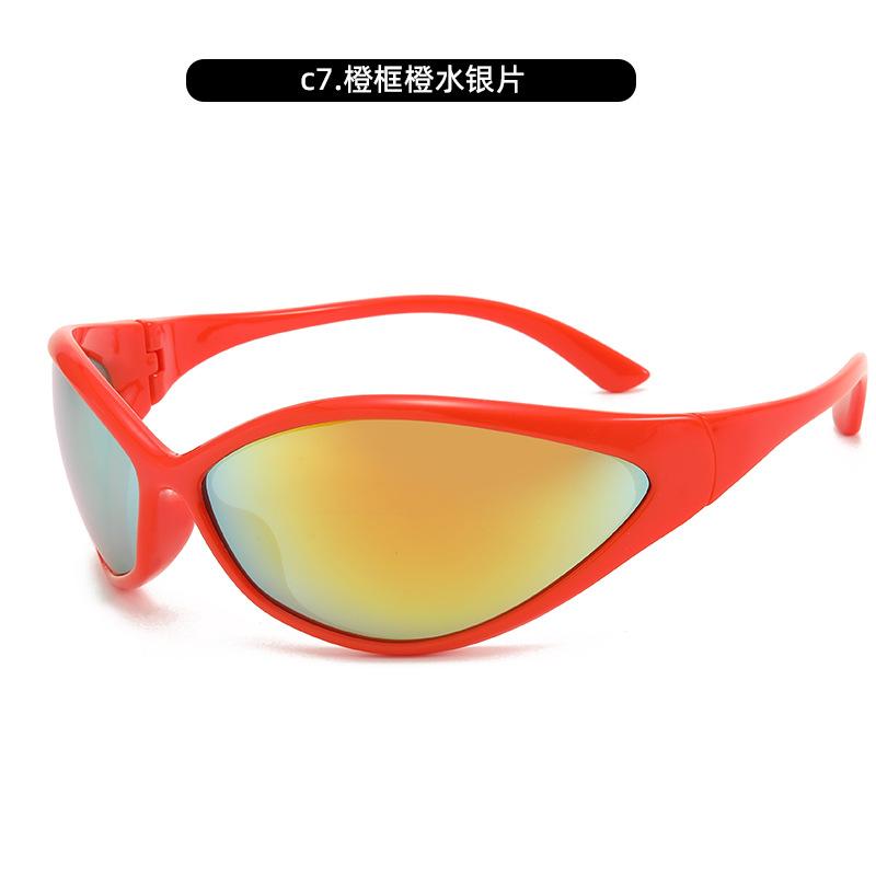 Солнцезащитные очки Gm Cat Eye просты и соответствуют тренду уличной фотографии Cold Wind женские солнцезащитные очки с защитой от ультрафиолета для мужчин