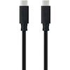 NANOCABLE 10.01.4103 - Câble USB 3.2 Gen2x2 20Gbps 5A/100W, 4K/60Hz, USB-C Mâle à USB-C Mâle, Couleur Noir, 3 m