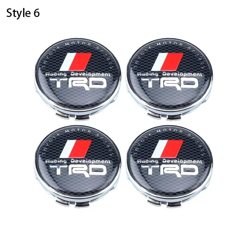 For Toyota XP90 14pcs 60mm Car Tyre Wheel Center Hub Cap Badge For Toyota C-hr Prado Rav4 Yaris Hilux Prius Avensis Corolla Camry Accessories
