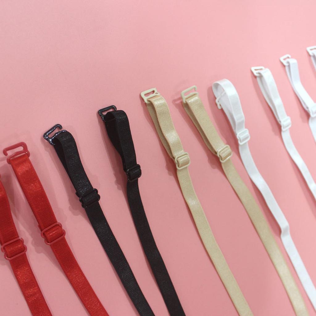 1 пара, ширина 1 см, женский нескользящий бюстгальтер на бретельках, женский эластичный бюстгальтер с двойными плечами, женский бюстгальтер на бретельках, аксессуары, нижнее белье