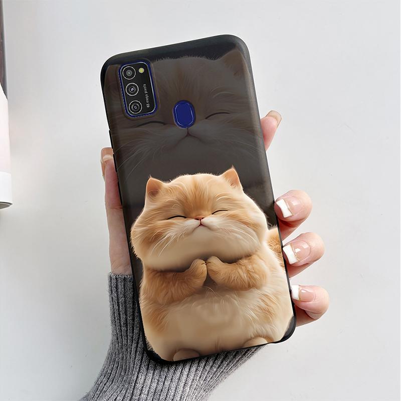 Для Samsung Galaxy M21 M30S M31 M31s Чехол Мягкий Силиконовый Задняя Крышка Телефона Для Samsung M31 M31S M30s M21 M 30 s Чехол Мультяшный Funda