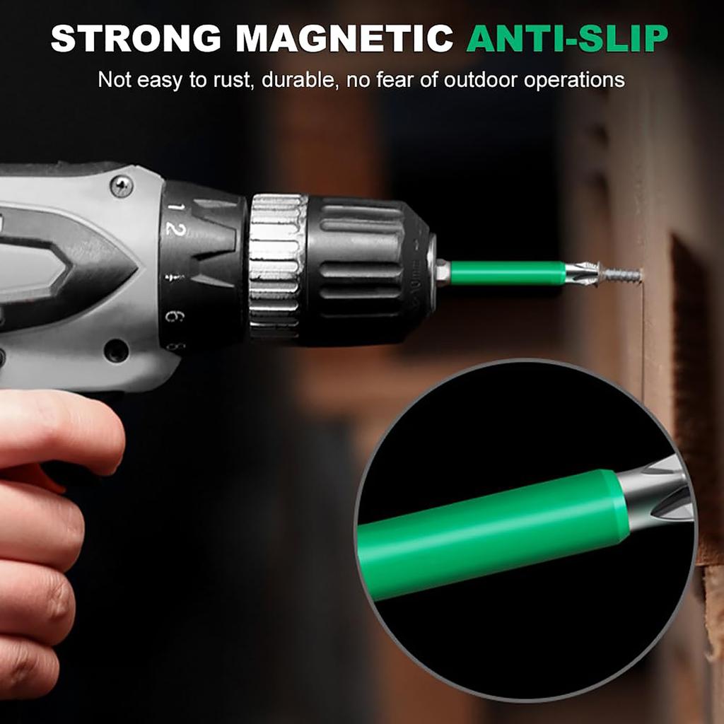 Strong Magnetic Durability Screwdriver Drill Bit Set, New Magnetic Drill Bit Set - Impact Driver Bit Set