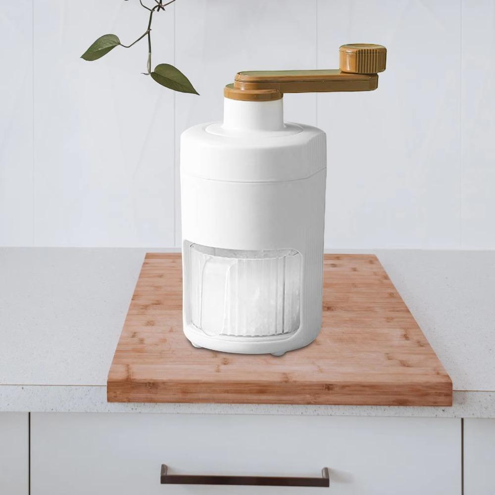 Портативная мини-машина для строганного льда с формочкой для кубиков льда, машина для приготовления смузи, льдодробилка, летний подарок