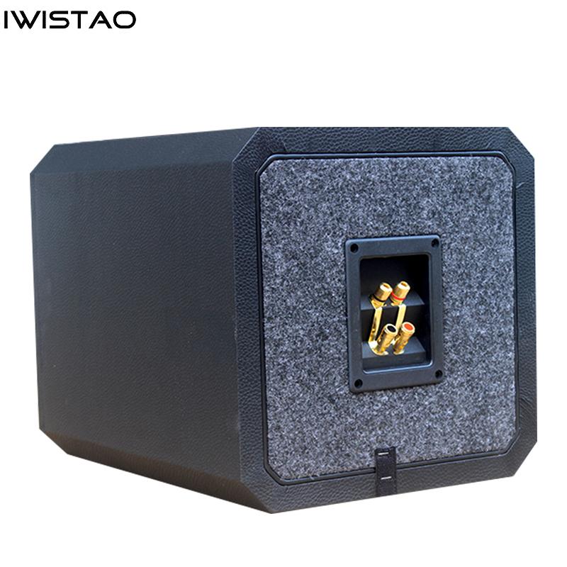 IWISTAO HIFI 10-дюймовый пассивный сабвуфер Пустой корпус Сотовый HDF-плита Корпус Автозвук DIY