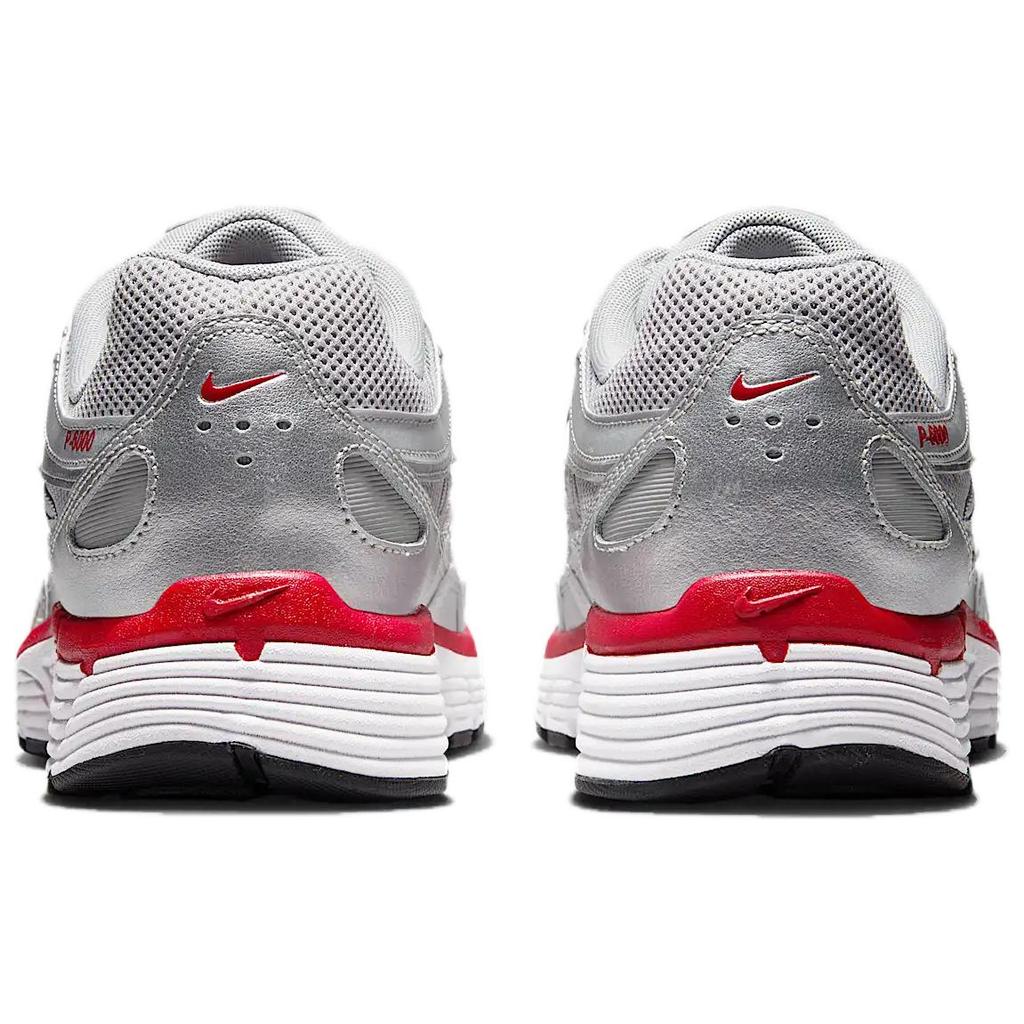 New Nike P 6000 Metallic Silver Gym Red CD6404-024