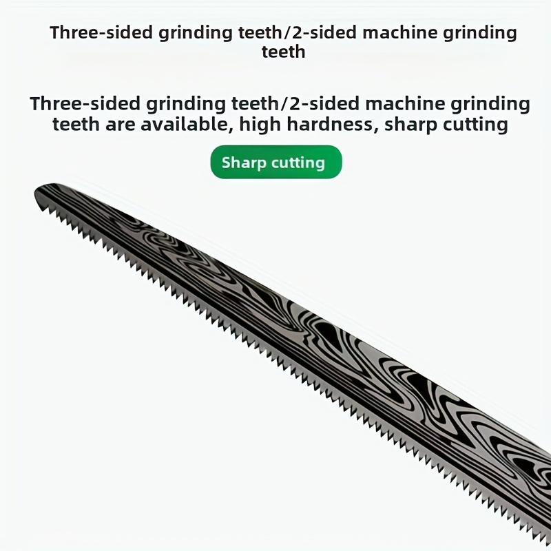 Пила для резки дамасской стали, ручная садовая пила, пила для резки леса на открытом воздухе, инструмент Tree Magic, пила для обрезки деревьев, быстрая заточка, обрезка сада, фруктовое дерево