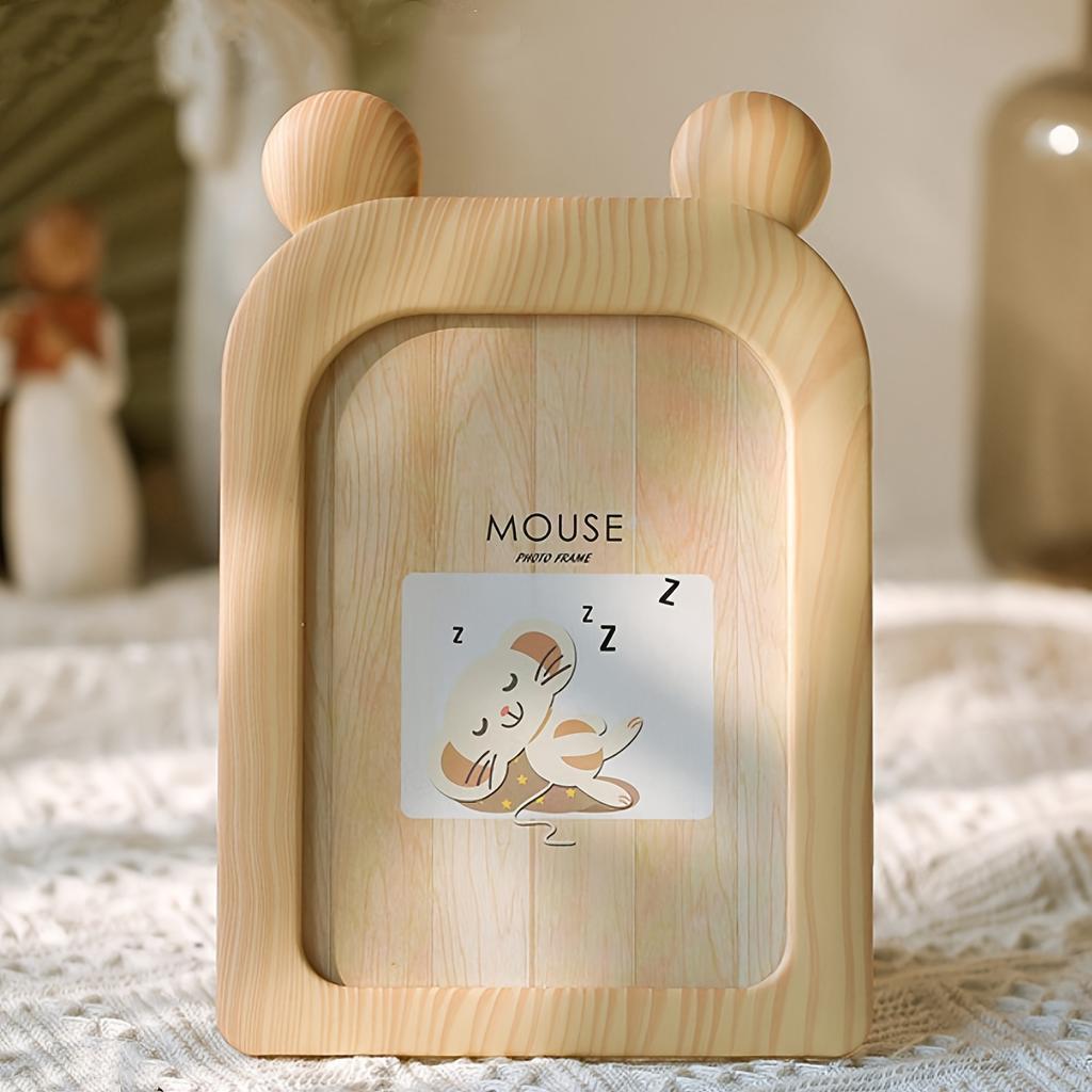 7-inch photo frame, wall-mounted & desktop display, simple home and office decorative ornament