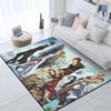 Hot Anime SAO Sword Art Online Modern House Living Room Floor Matte Bedroom Carpet Poster Mat Pattern Decorative Square Rug Gift