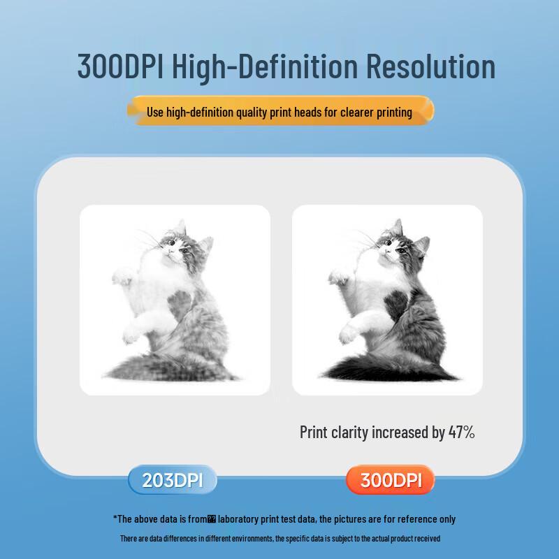 Detong Smart Thermal Handheld Label Printer DP30P CN plug (adapter included)