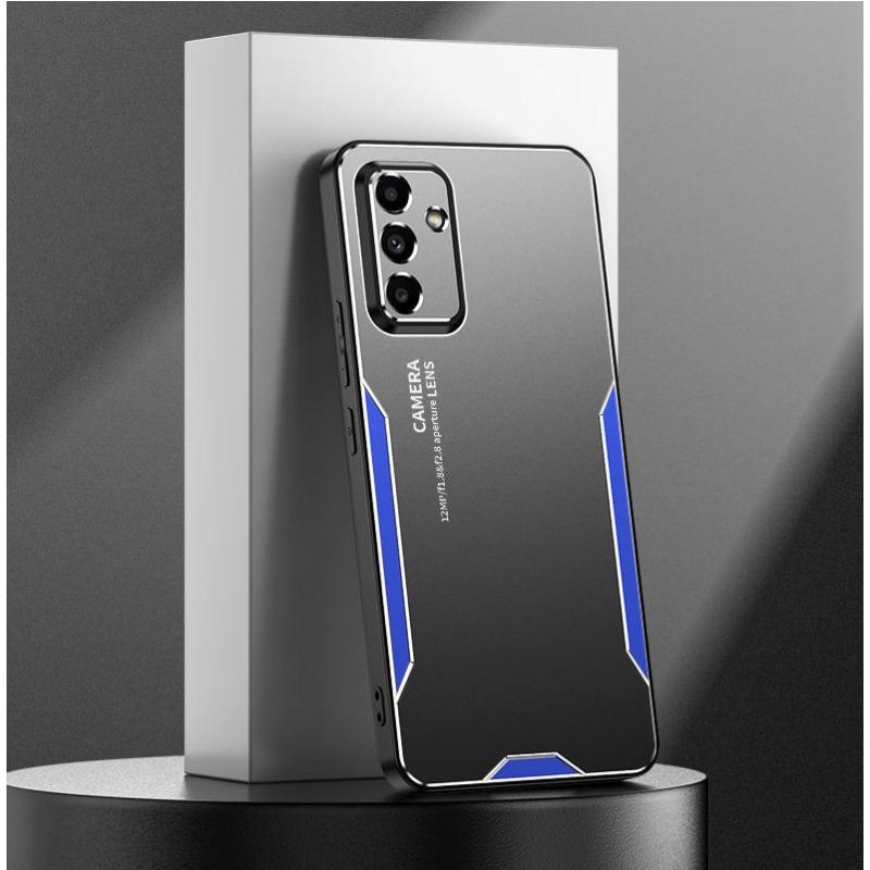 Подходит для чехла для мобильного телефона Samsung M55 A55 A54 A35 Твердый металлический корпус S24 S23 S22ultra Полная защита от падений
