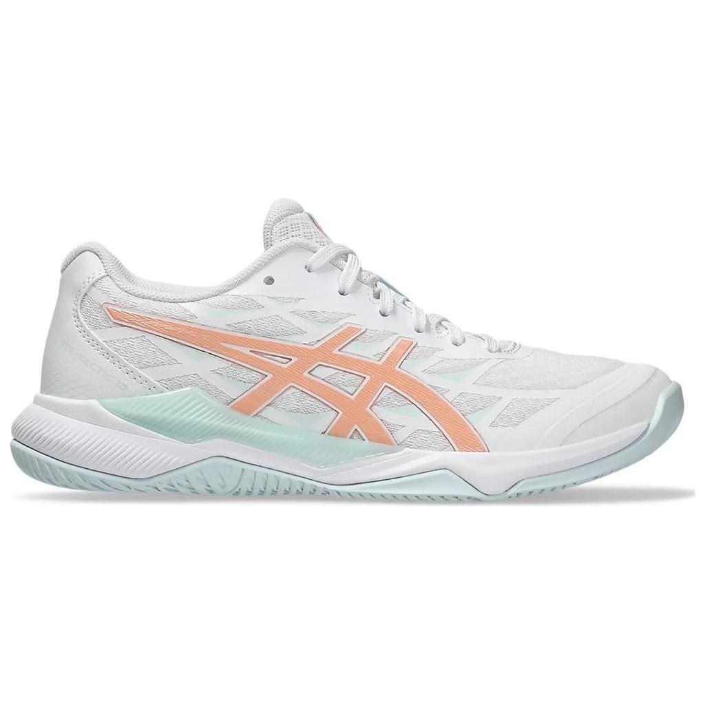 Asics Gel Tactic 12 White Bright Sunstone Women Sneakers 1072A092-102