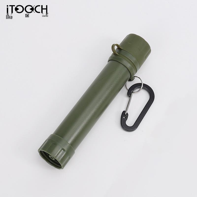 Portable Outdoor Camping Water Purifier Straw for Emergency Survival and Direct Drinking