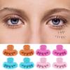 1 Pair False Eyelashes Eye Line Stamp Natural Looking Fake Bottom Lashes Plastic Stamp for Easy To Line Reusable Eyelashes Prints Stamp for Women