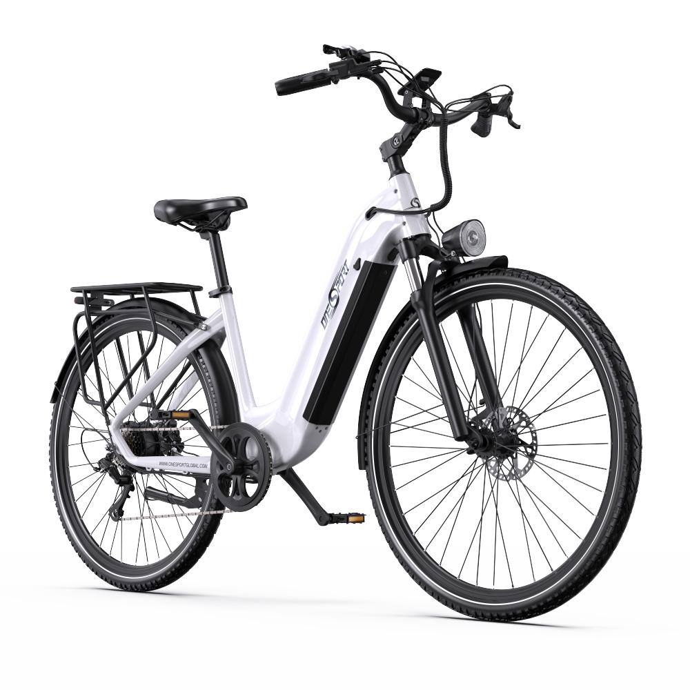 ONESPORT OT05PRO ,250 Вт Мотор, 140 км Запас хода, Датчик крутящего момента, Гидравлические дисковые тормоза, Внедорожный электровелосипед для поездок на работу и отдыха