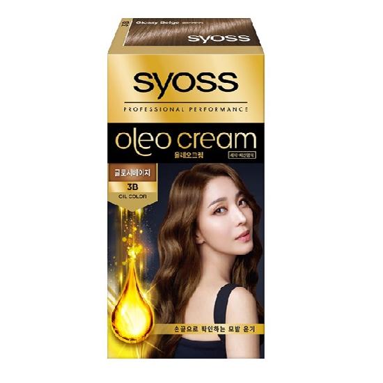 8 видов Syoss Oleo (окрашивание + седые волосы комбинированные)