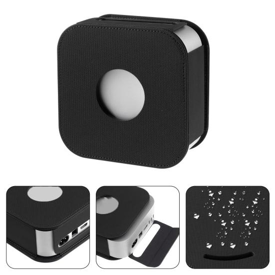 Мини 4 Защитный чехол из искусственной кожи Чехол для Mini 4 Защитный рукав для корпуса настольного компьютера Пылезащитный чехол Защитная накладка для Mac Mini4