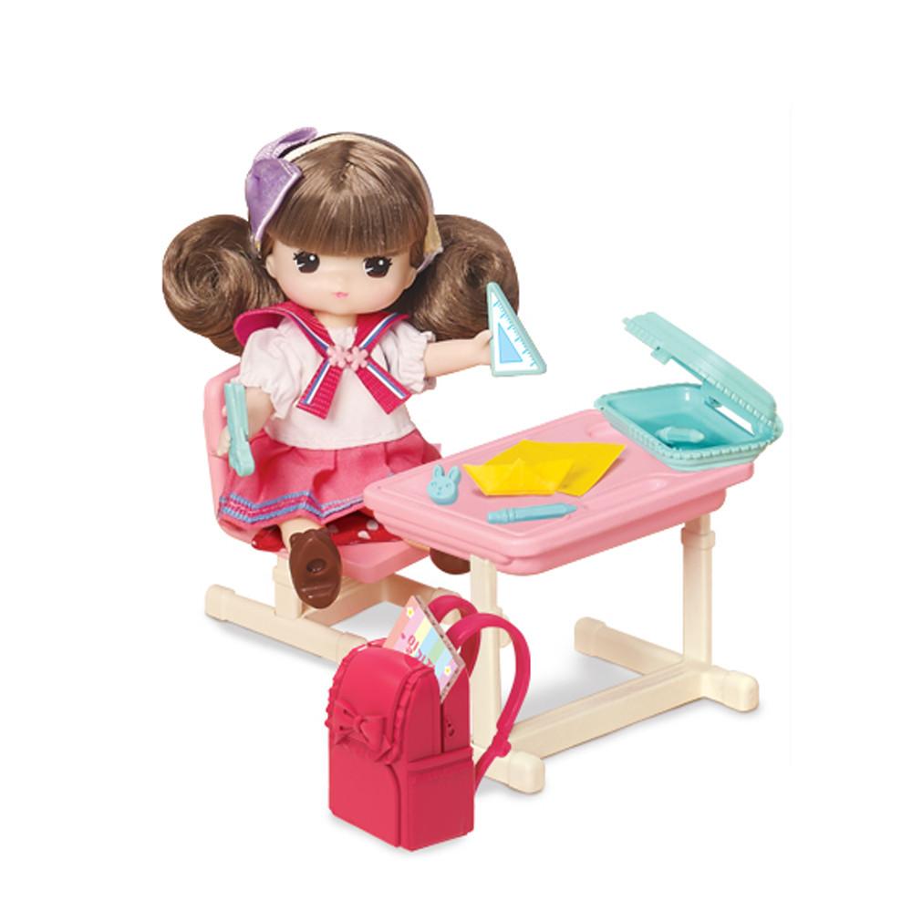 [Mimi World Official] Пойдем в школу! Little Mimi Bag School, популярные корейские игрушки-персонажи