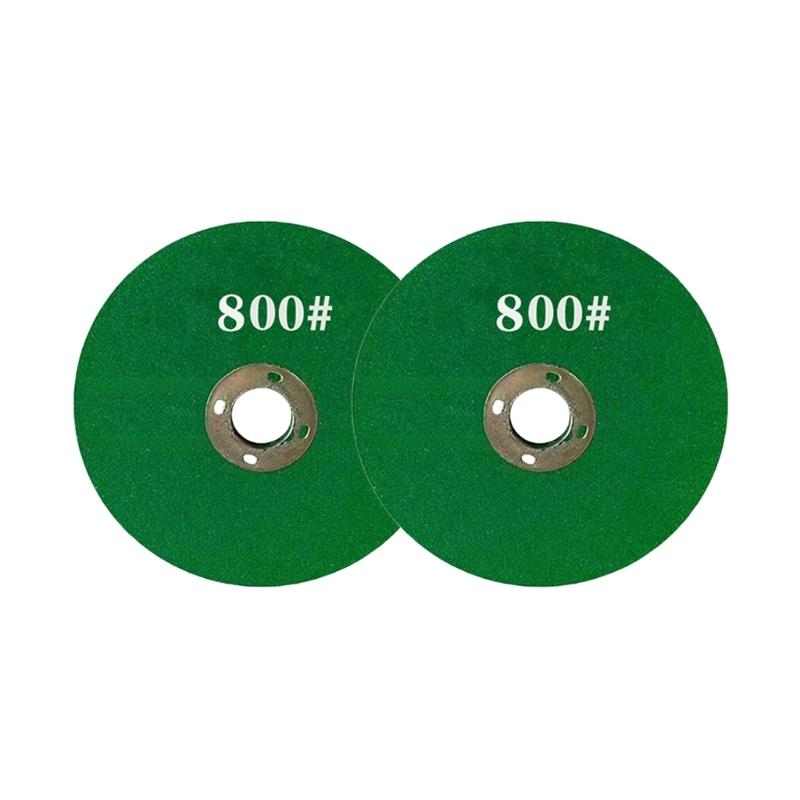 Professional Polishing Pad for Granite Marble Stone 6mm Thick Heat Resistant Grinding Wheel for 100 Angle Grinders