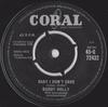 7-дюймовая пластинка BUDDY HOLLY Baby I Dont Care Valley Of Tears 45Q72432 Коралловая 1961 Великобритания Рок Б/у