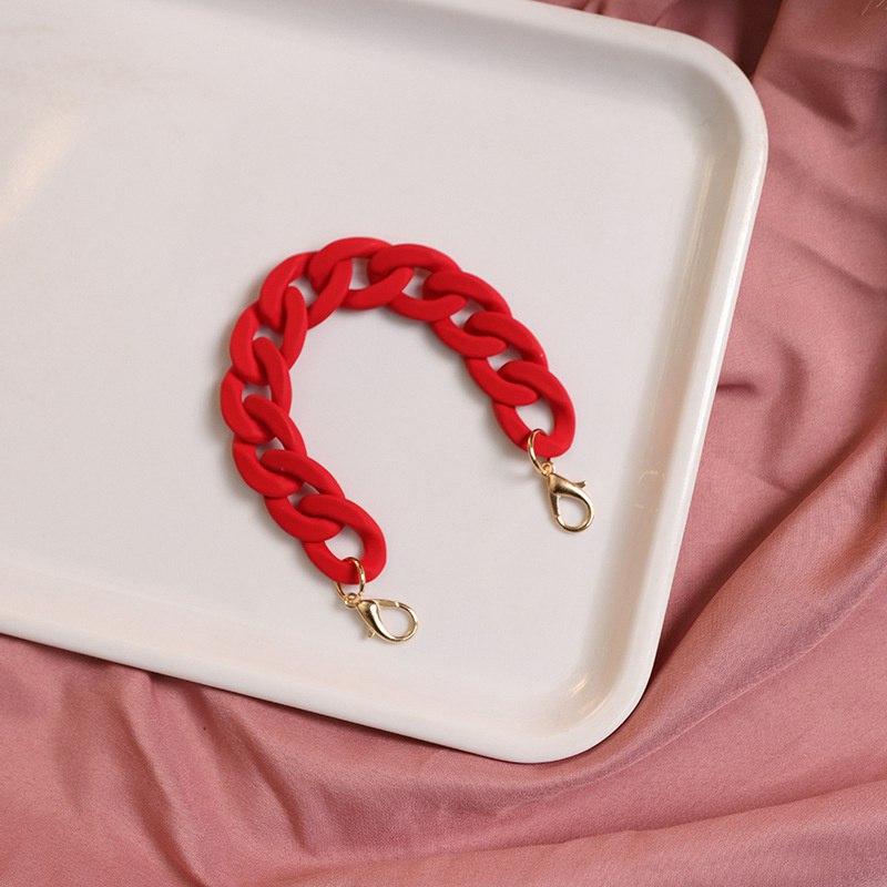 DIY аппаратные аксессуары, устойчивая к падению цепочка для телефона, цепочка-ремешок ярких цветов, украшение для мобильного телефона