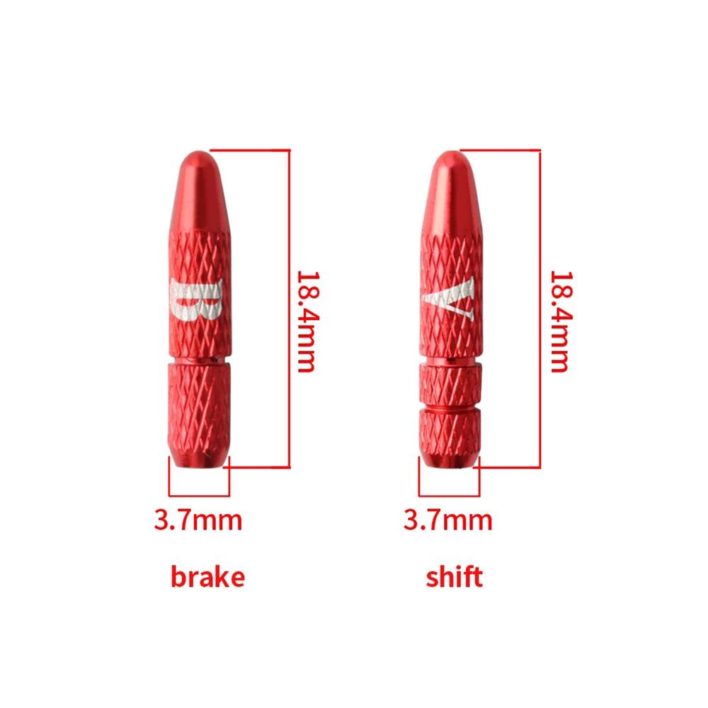 Aluminum Zinc Zinc Alloy Cycling Accessories Cord End Covers Cable Tail Cap Cable Core Cap Shifter Line Cap