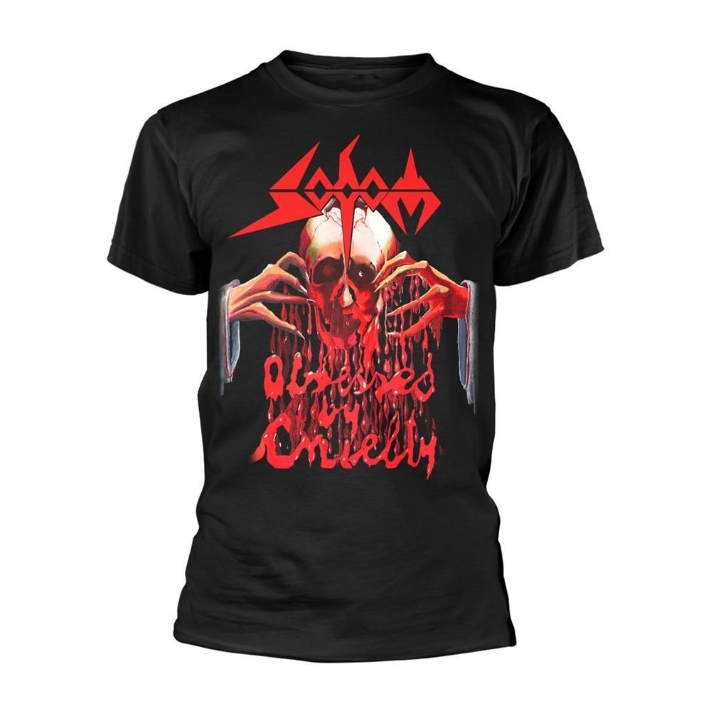 Sodom Graphic Tee; Obsessed by Cruelty Band ; Men’s Small Black Unisex T-Shirt