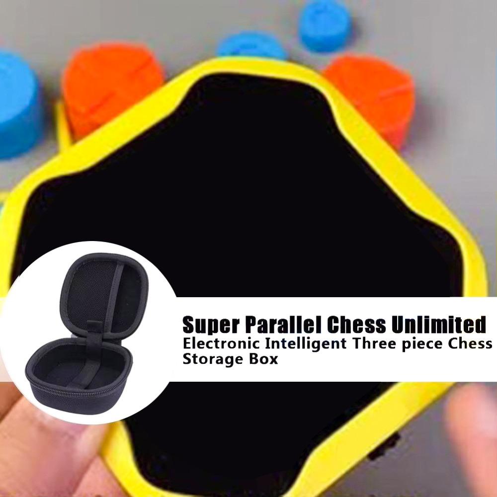 Handheld Game Console Storage Bag 3-in-1 Game Console Bag for GiiKER Tic Tac Toe Bolt Game Travel