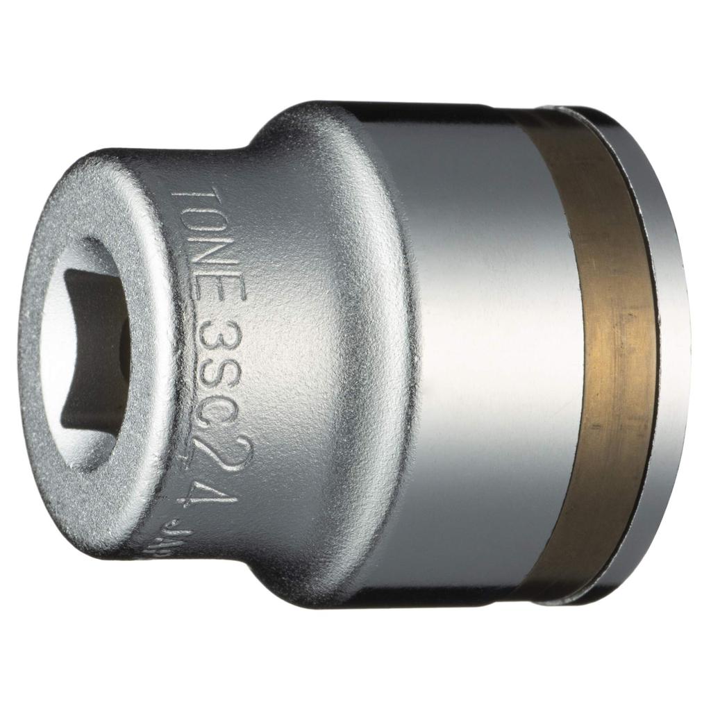 TONE Nut Catch Socket Drive Angle Width Across Flats 24mm (hexagonal) 3SC-24 9.5mm (3/8")