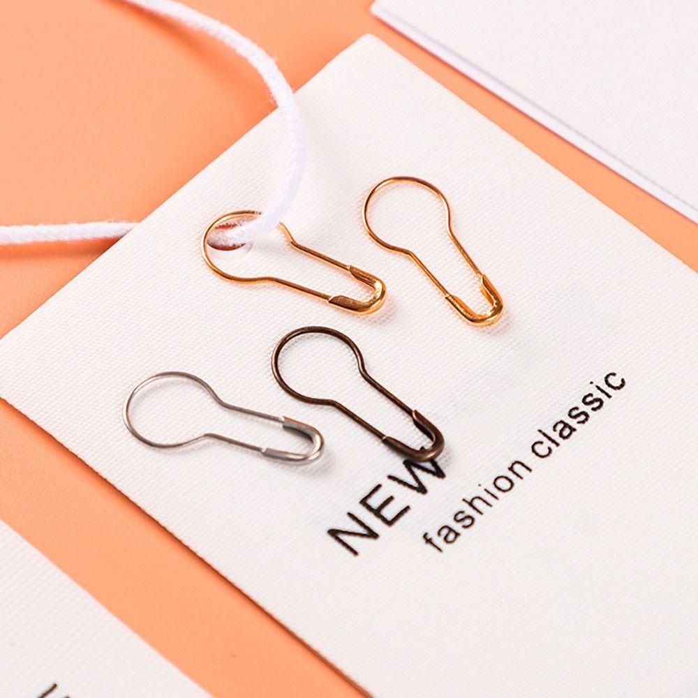 100Pcs Multicolor Gourd Pin Sewing Tools Knitting Marker Durable Clothes Hangtag Tags