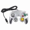 Silver 1PCS - Wired Gamepad for NGC GC, Gamecube Controller for Wii and Wiiu Gamecube for Joystick