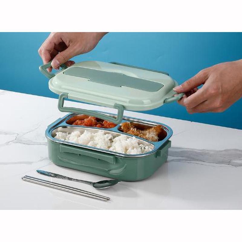 Food Storage Container Dinnerware Stainless Steel Lunch Box Portable Bento Box Food Storage Student