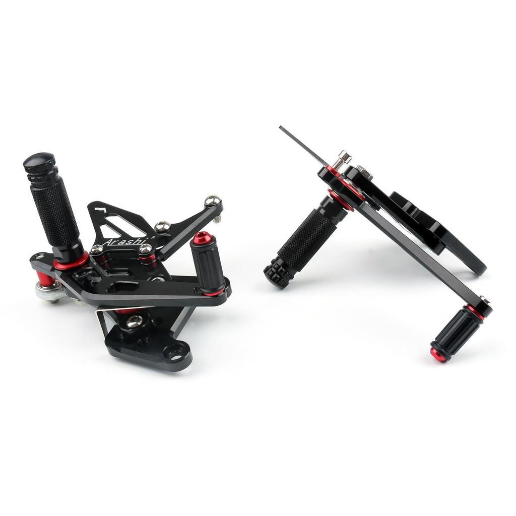 Регулируемые ЧПУ Подножки Водителя Задний Комплект Задние Подножки Подножка Подножки Подходят для Triumph Speed Triple 1050