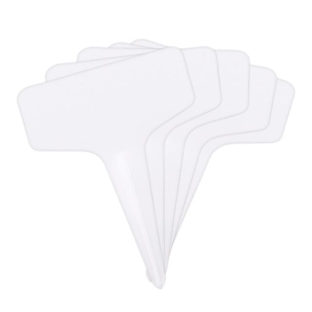 50/100/300pcs Gardening Plant T shape Waterproof Tags Flower Vegetable Planting Label Tools farm garden Seedling tray mark tools