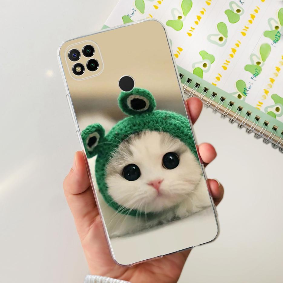 Чехол для Xiaomi Redmi 9C Милый Космонавт Мягкий Силиконовый Чехол для Телефона Для Xiaomi Redmi 9C NFC 9 C Redmi9C Задняя Крышка 6.53'' Funda Capa