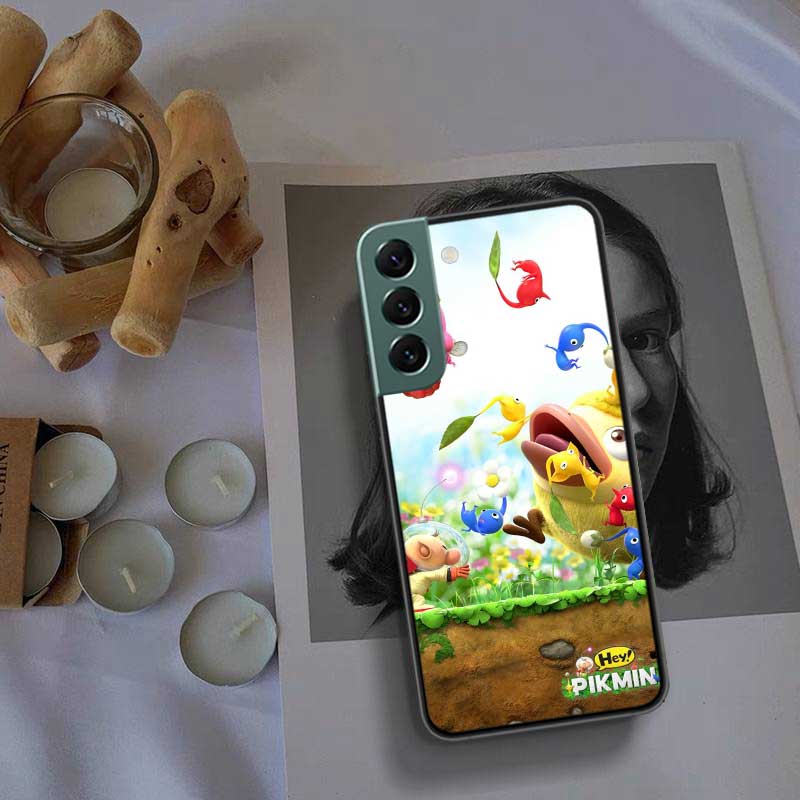 Чехол для телефона Game Pikmin 4 для Samsung A15 A25 A35 A55 Galaxy A12 A22 A32 A52 A72 A54 A34 A24 A14 A53 A33 A23 A13 A73 A42 5G