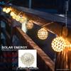 Solar Powered Outdoor Pendant Light with Multi-color LEDs for Garden, Patio, Christmas, Wedding, Home, Party Decorations