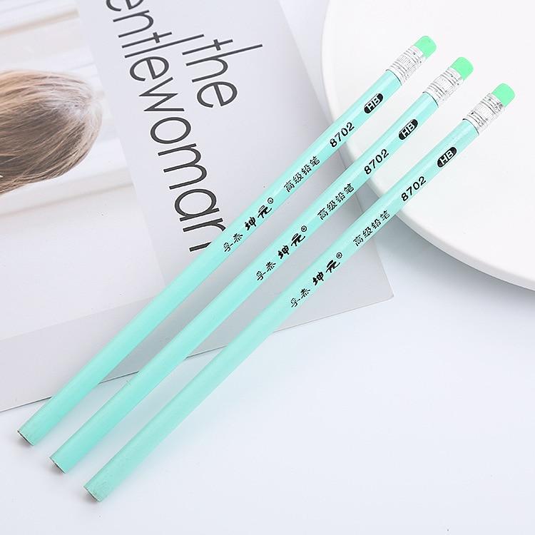 3 Piece HB Color Stationery School Office Supplies Gift Prize Kawaii Pencil