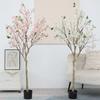 Tall Artificial Cherry Blossom Tree Lifelike Flowers Replica Artificial Plant Fake Cherry