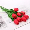10XИскусственный ложный цветок тюльпана Поддельный букет цветов Домашний свадебный декор