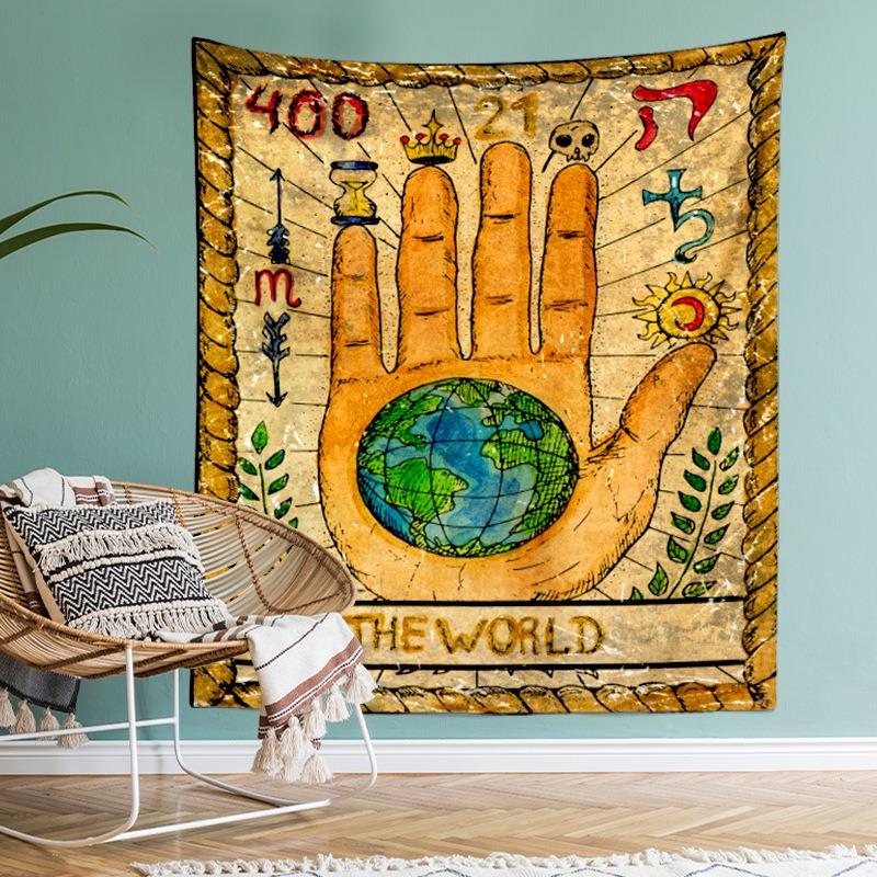 Ретро настенный узор гобелен украшение для дома гобелен офис гостиная гобелен