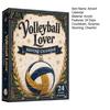 Volleyball Party Decorations Lover Advent Calendar 2026, 2D Acrylic Sports Themed Ornament Set, 24 Enthusiast Collectibles Days Christmas Countdown