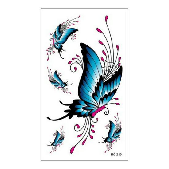 Водонепроницаемые цветные наклейки-татуировки для всех возрастов