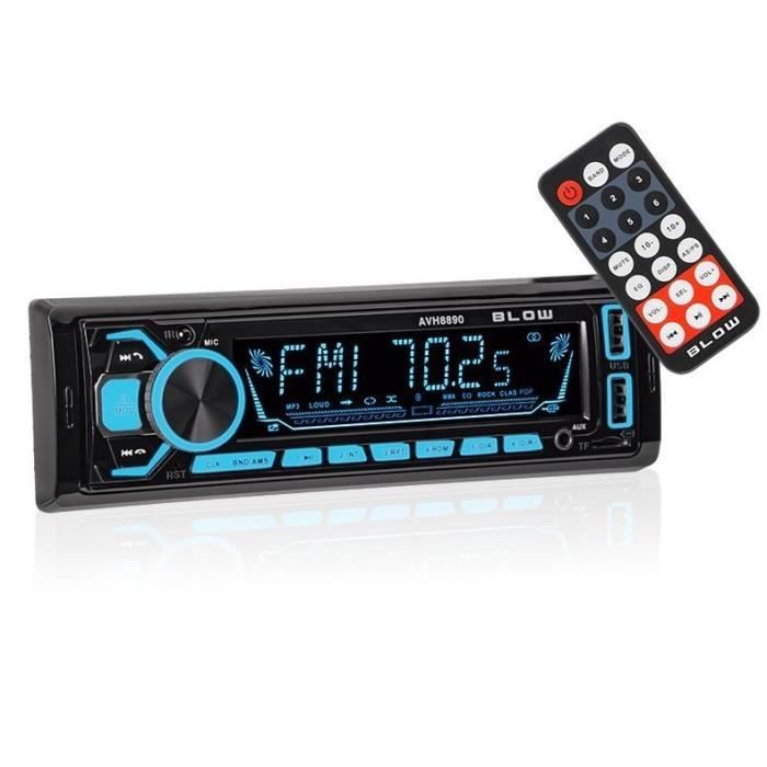 Autoradio BLOW - AVH-8890 - Bluetooth - USB - SD - 1 DIN