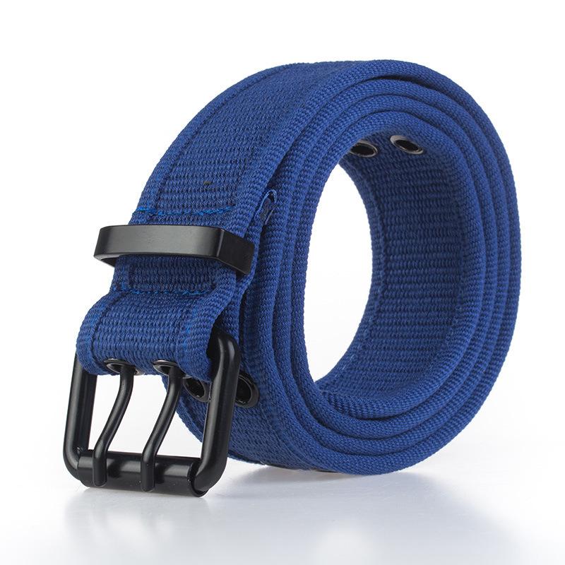 Мужской нейлоновый ремень с двойной пряжкой
